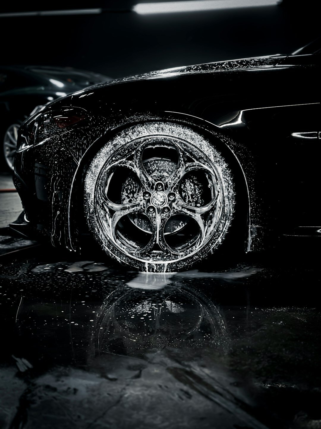 luxury car exterior cleaning