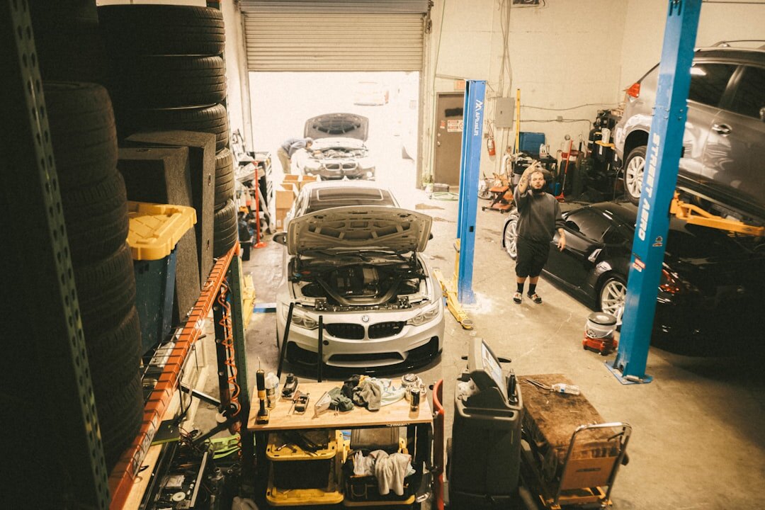 car maintenance workshop