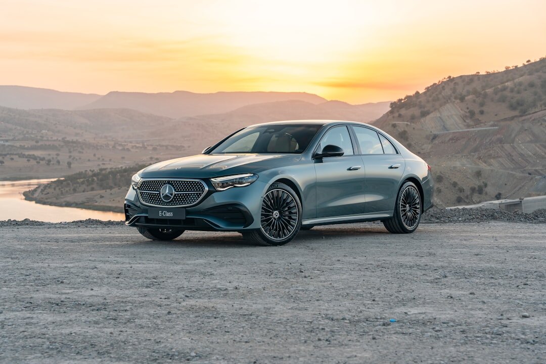 luxury sedan exterior